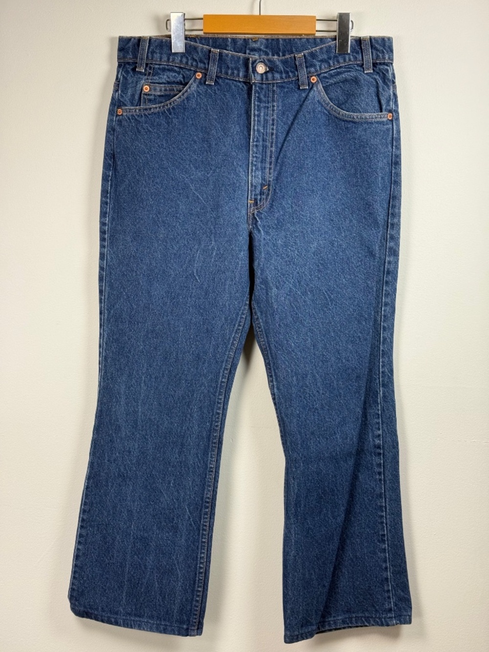Vintage orange tab Levis 517 men Jeans size W36 L29 made in usa 100% cotton